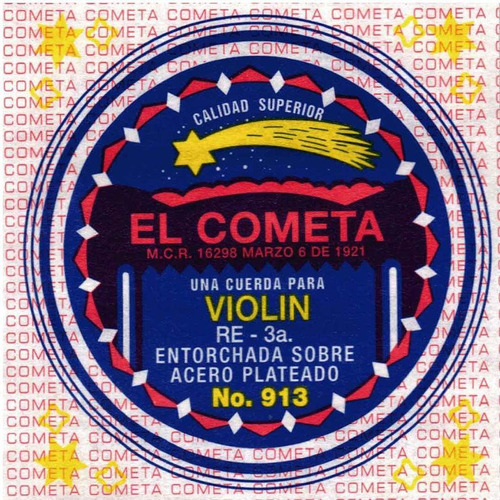 Cuerda 3ra P/violin Cobre El Cometa 913 913