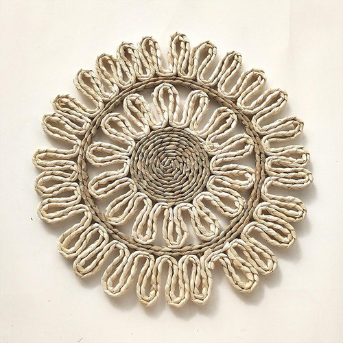 Mantel Individual, Plato De Cena, Versátil, Rústico, 35cm