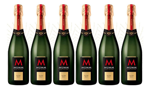 Champagne Mumm Extra Brut X750cc Caja X6