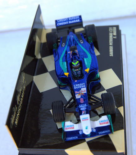 Sauber Petronas C21-f1-2002-felipe Massa-1/43-nuevo Minic-#8
