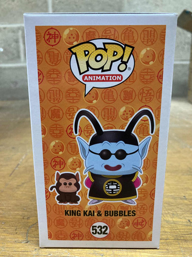 King Kaio Sama Y Bubbles 523 Dragon Ball Z Funko Pop Goku