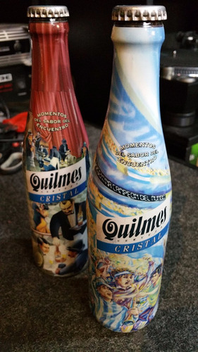 2 Porrones Quilmes Coleccion Botellas Cerradas 