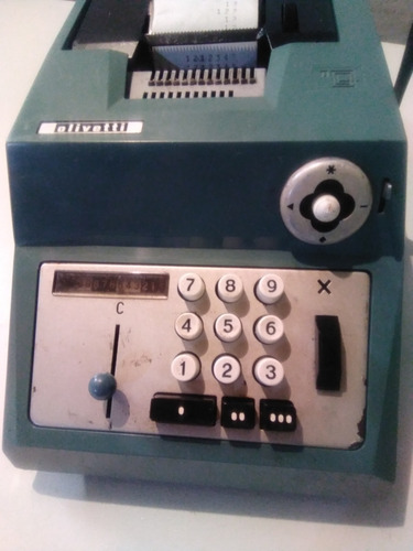 Imagen 2 de 3 de Calculadora Manual Marca Olivetti