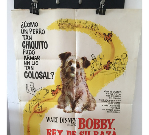 Afiche De Cine - Bobby Rey De Su Raza