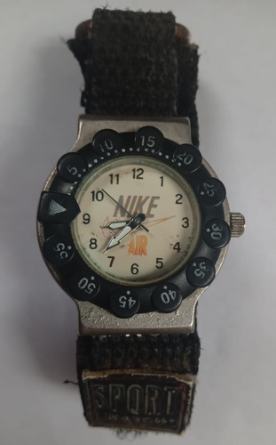 Reloj Pulsera Antiguo Nike Air Negro (Usado)