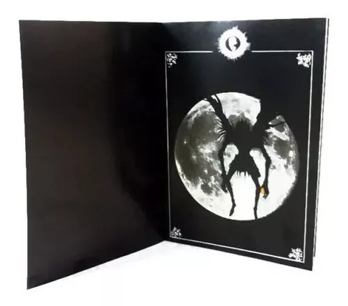 Caderno Death Note Kira Ryuk Anime E Colar L C/ Nota Fiscal