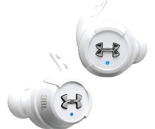 Fone De Ouvido Jbl Under Armour Wireless Esportivo Atletas Cor Branco