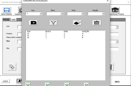 Controle De Estoque Vba - Verdadeiro