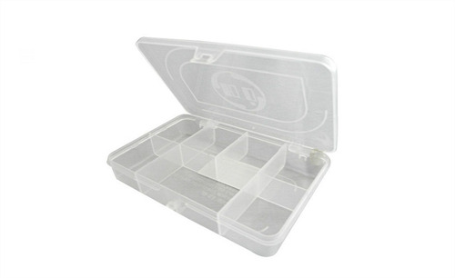 Estojo Para Pesca Hi Es-07-n - 7 Compartimentos - 14cm X 9cm