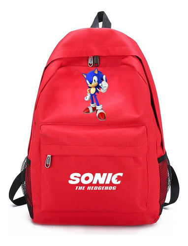 Mochila Escolar - Azul Sonic The Hedgehog