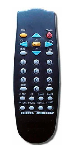 Control Remoto Tv De Tubo Para Philips Tv-14