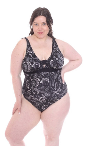 Imagen 6 de 8 de Malla Entera Mujer Talles Especiales - Grandes Art 247 Local