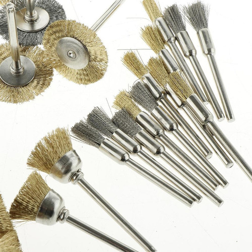 Kit De Almofada De Polimento Para Escovas De Roda De Aço De