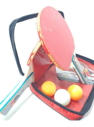 Pack 2 Paletas Ping Pong Tenis De Mesa