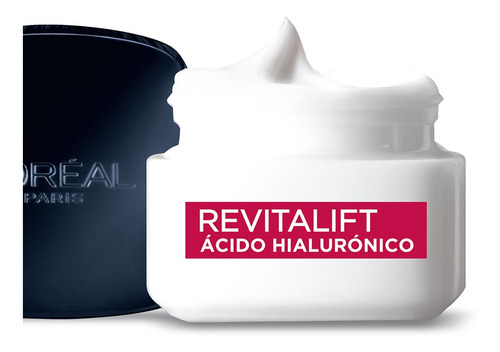 Imagen 4 de 7 de Crema Anti Arrugas Revitalift Ácido Hialurónico Loreal 50ml