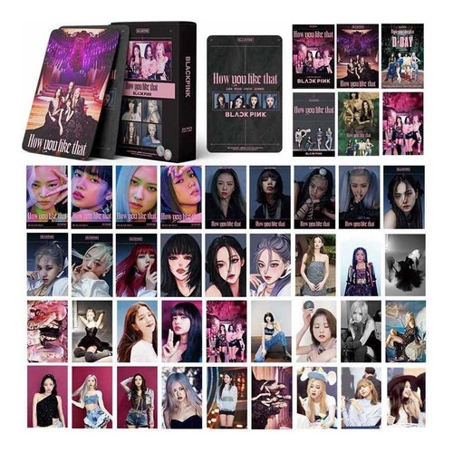 55 Photocards Blackpink - How You Like That