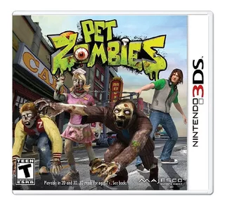 Juego Pet Zombies para Nintendo 3ds | Physical Media | Majesco
