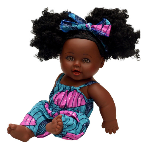 Y Little Negro Doll, 30 Cm, Simulador De Casa De Juegos Para