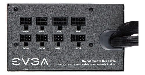 Fonte De Alimentação Atx Gamer Evga 650w Bq 80 Plus Bronze (Recondicionado)