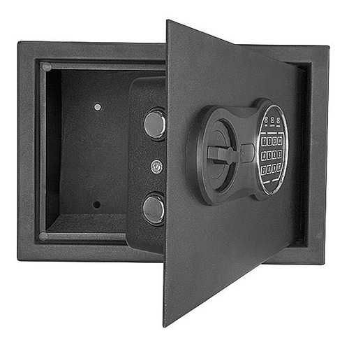 Imagen 7 de 7 de Caja Fuerte Electrónica Digital Luces Led Llaves 35x25x25 Cm