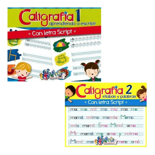 Paquete Caligrafía 1 Y 2 - Editorial García