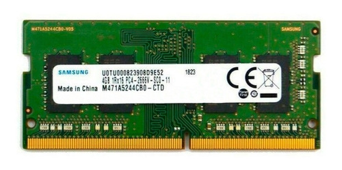 Memória RAM color verde  4GB 1 Samsung M471A5244CB0-CTD