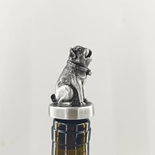 Tapón Para Vino Y Juego De Vertedor De Vino En Forma De Pug