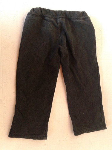 Pantalon Joging Negro Nene Talle 6