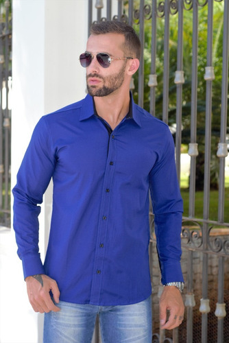 Imagem 1 de 1 de Camisas Social Masculina Slim - Atacado - Pp Ao Gg -promoçao