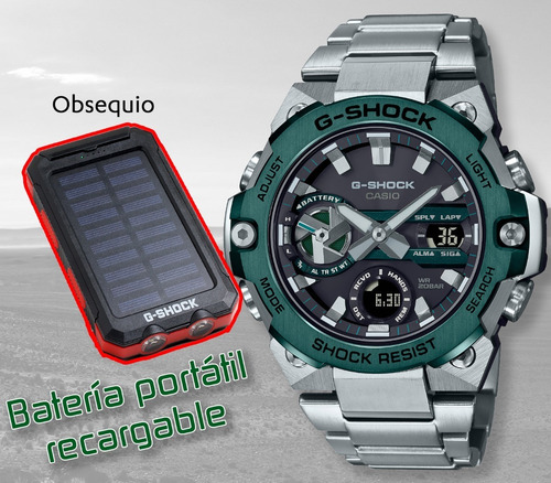 Imagen 2 de 10 de Reloj Casio G-shock G-steel Gst-b400cd-1a3cr