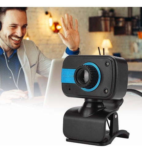 Cámara Web Usb Full Hd 1080p Con Micrófono Transmisión En