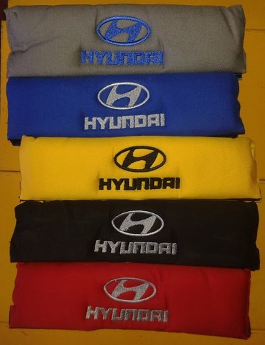 Bandanas Protector Cinturon Hyundai Par +colores