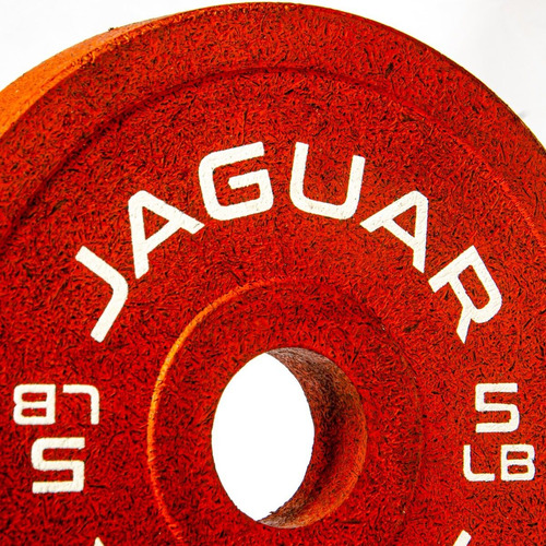 Bumpers Jaguar Par De Discos De Caucho 5 Lbs Crossfit Gym