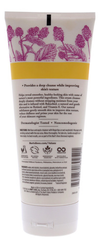 Limpiador Renewal Refining De Burts Bees Para Unisex, 180 Ml