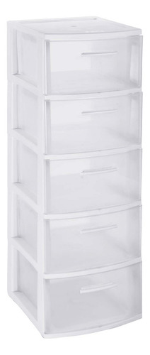 Cajonero 5 Niveles Eclypse Blanco Mq Qrubber