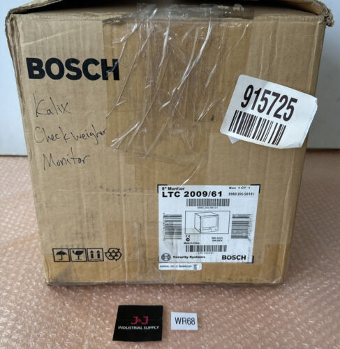 New In Box- Bosch Ltc 2009/61 Cctv 9  Security Video Mon Jjq