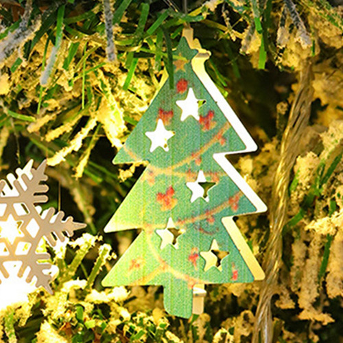 Decoraciones Para Árboles De Navidad, Colgante De Luz