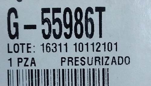 Amortiguador Gm Optra Nubira Del Der Gas Gabriel 55986