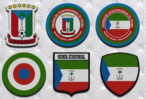 Parche Termoadhesivo Escudo Seleccion Guinea Ecuatorial