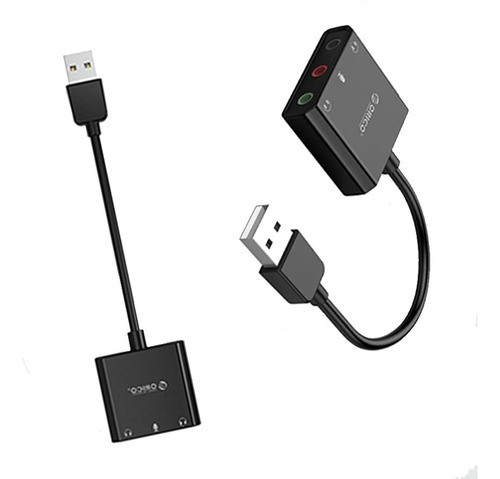 Adaptador Tarjeta Externa Usb 3 En 1 Trrs/trs Audio 3.5mm