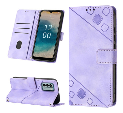 Funda De Teléfono De Cuero Para Nokia G22