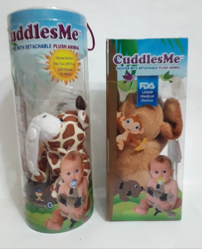 Imagen 6 de 6 de Peluches Para Bebés Para Guindar Con Chupón