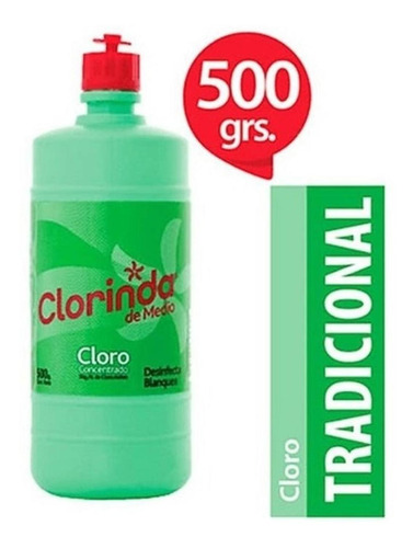 Cloro Clorinda Concentrado 500 Grs Pack X 14 Unidades /s8023