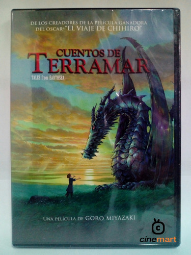 Cuentos De Terramar Goro Miyazaki Pelicula Dvd