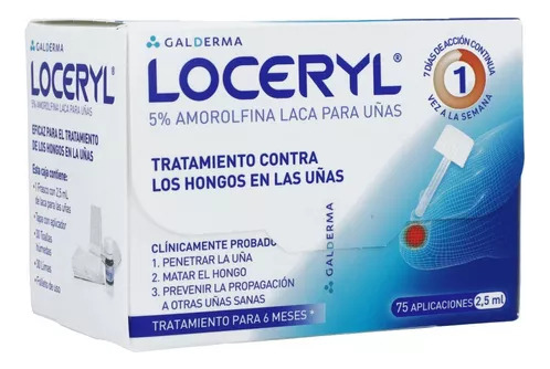 Loceryl Laca Tratamiento (antimihotico) Para Las Uñas Hongos