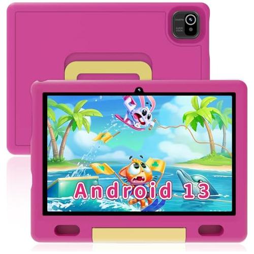 10 Inch Android 13 Kids Tablet - Powerful Quad-core, 2g...