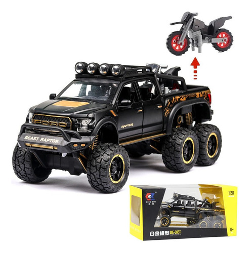 Autos 1:28 Ford Raptor F150 Edición Tuning Edición Miniatura