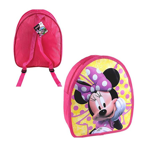 Mochila Escolar Infantil Lancheira Minnie Menina Criança