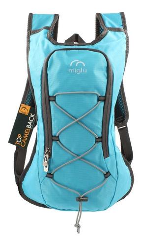 Mochila Hidratación Trekking Azul 2lts Miglú R1092