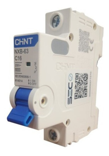 Interruptor 1px20a 6ka Curva C, Certificacion Sec, Nxb-63